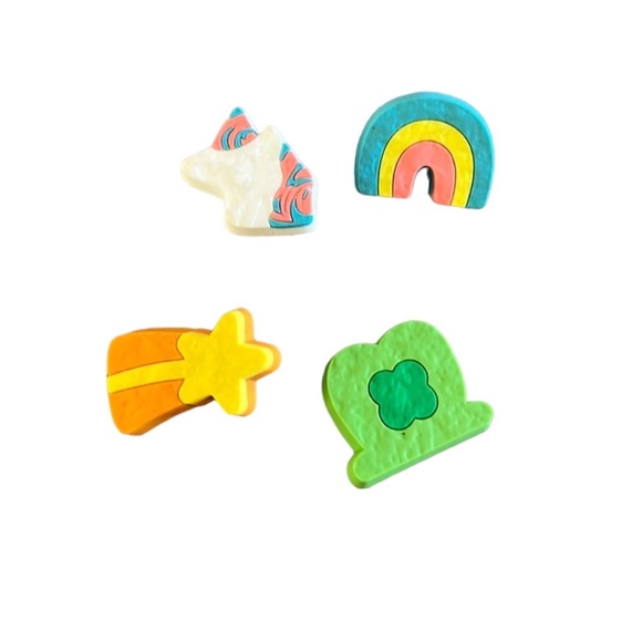 CROCS Other Crocs Jibbitz 4 Pack Lucky Charms Poshmark